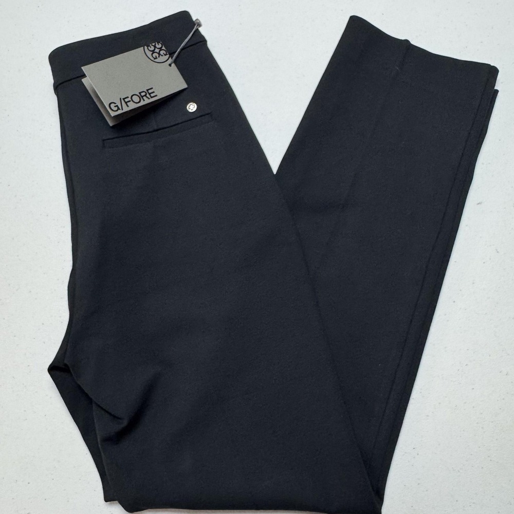 G/FORE Womens 4 Black Onyx Stretch Golf Trousers, not NWT!